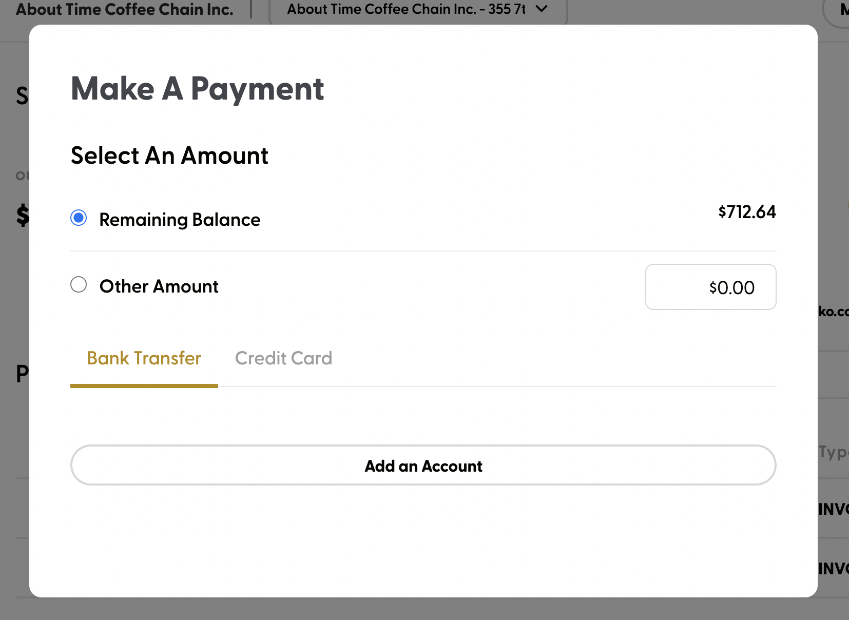 How do I pay an outstanding balance?